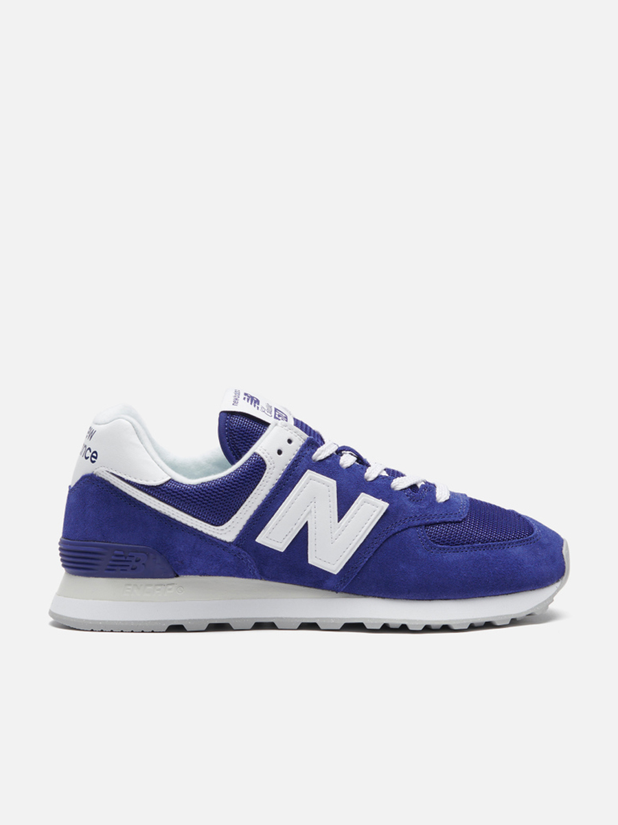 фото Кроссовки мужские new balance 574 classic синие 42 eu