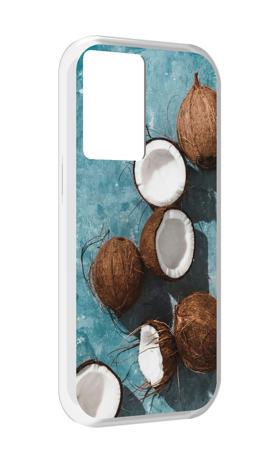 

Чехол MyPads красивые-кокосы для OnePlus Nord N20 SE, Прозрачный, Tocco