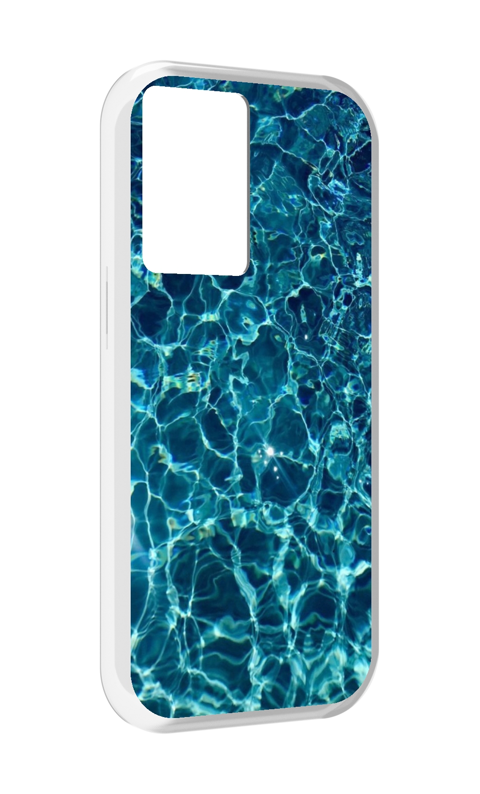 

Чехол MyPads красивая голубая вода для OnePlus Nord N20 SE, Прозрачный, Tocco