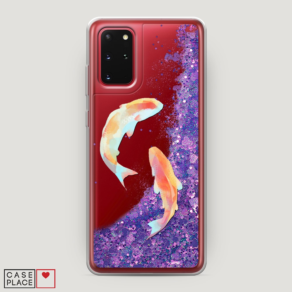 

Чехол Awog на Samsung Galaxy S20 Plus "Акварельные карпы", Разноцветный, 29392-1