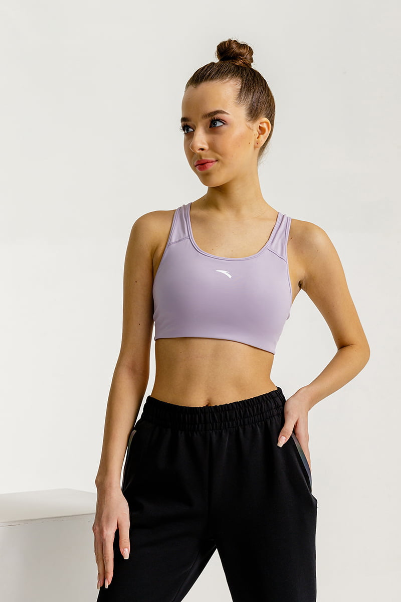 

Топ женский Anta 862237117 Professional sport фиолетовый M, 862237117 Professional sport