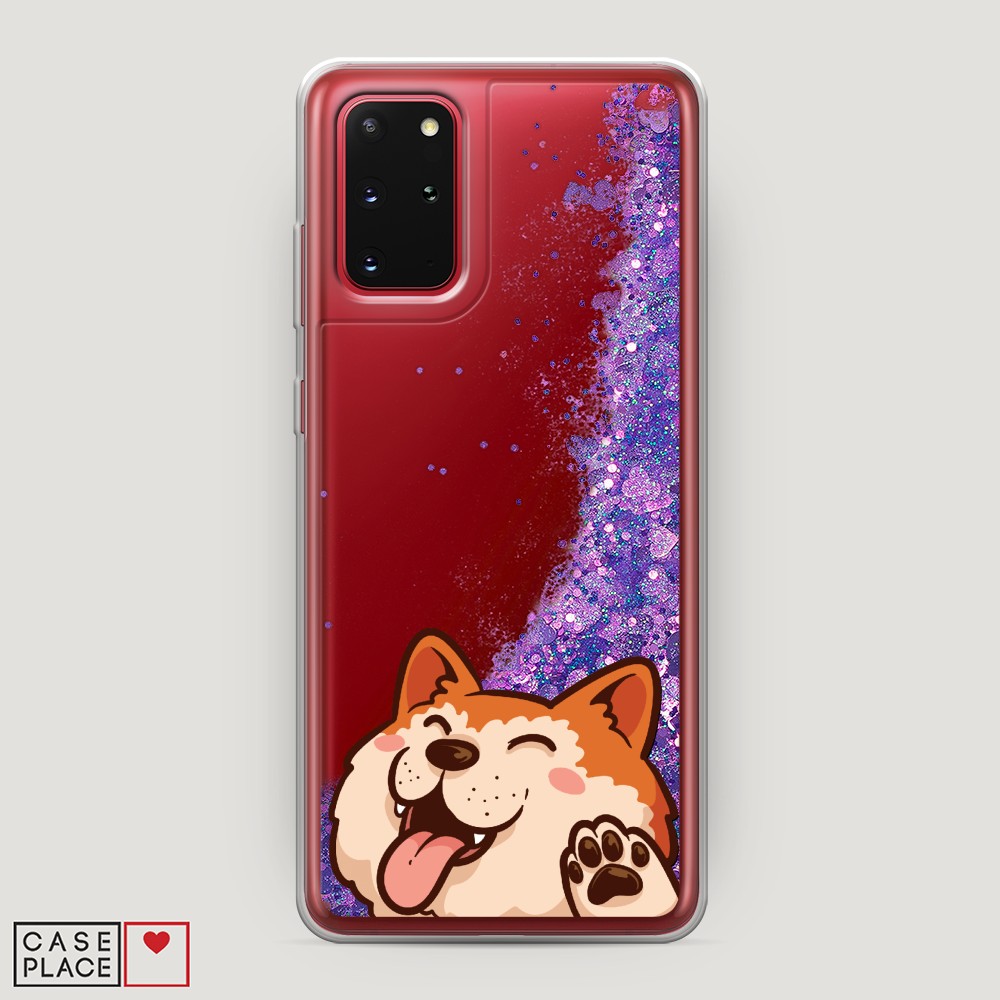 

Чехол Awog на Samsung Galaxy S20 Plus "Акита-ину машет", Разноцветный, 29392-1