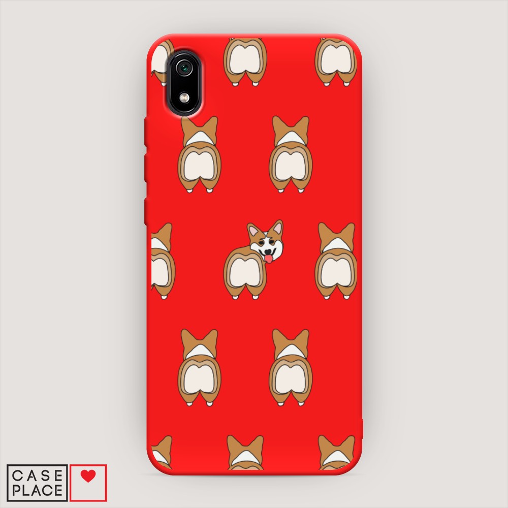 

Чехол Awog на Xiaomi Redmi 7A "Милый корги фон", Разноцветный, 35453-1