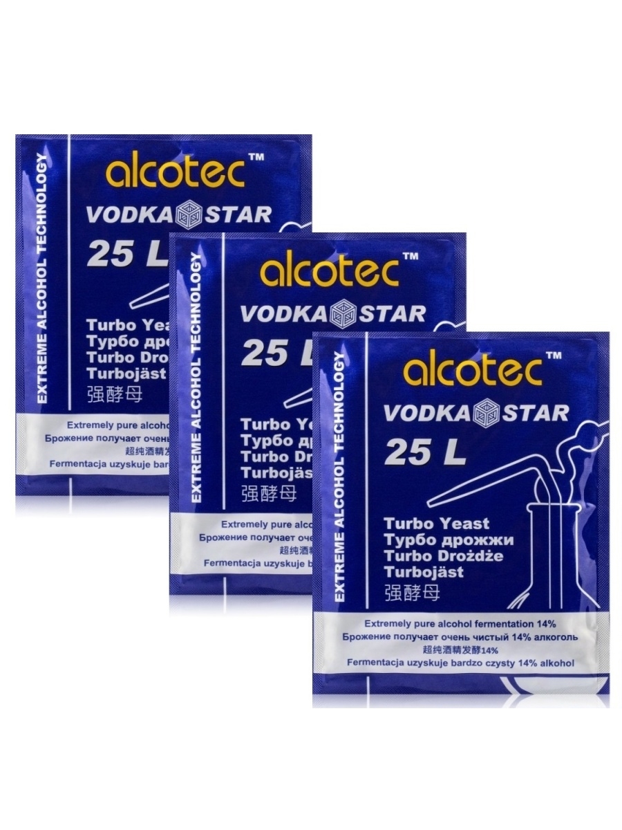 

Дрожжи спиртовые ALCOTEC Vodka Star