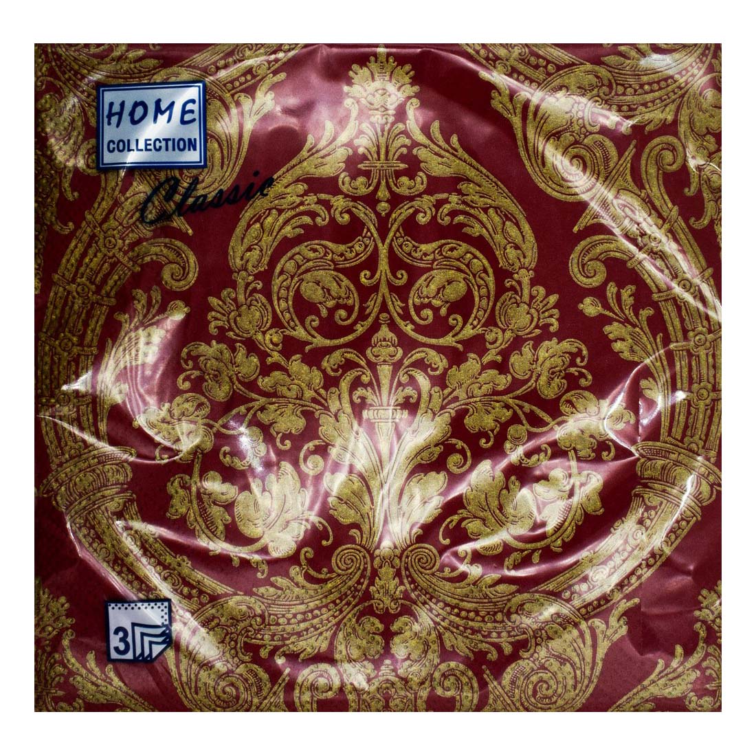 

Салфетки Bouquet Home collection Classic Роял золото бумажные 33 х 33 см 20 шт