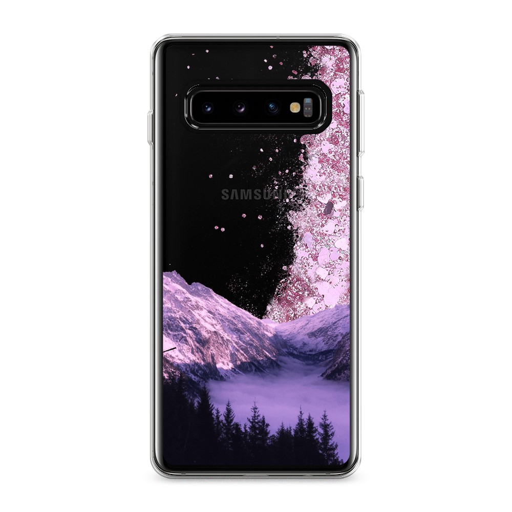 

Чехол Awog на Samsung Galaxy S10 "Горный туман", Разноцветный, 27094-1