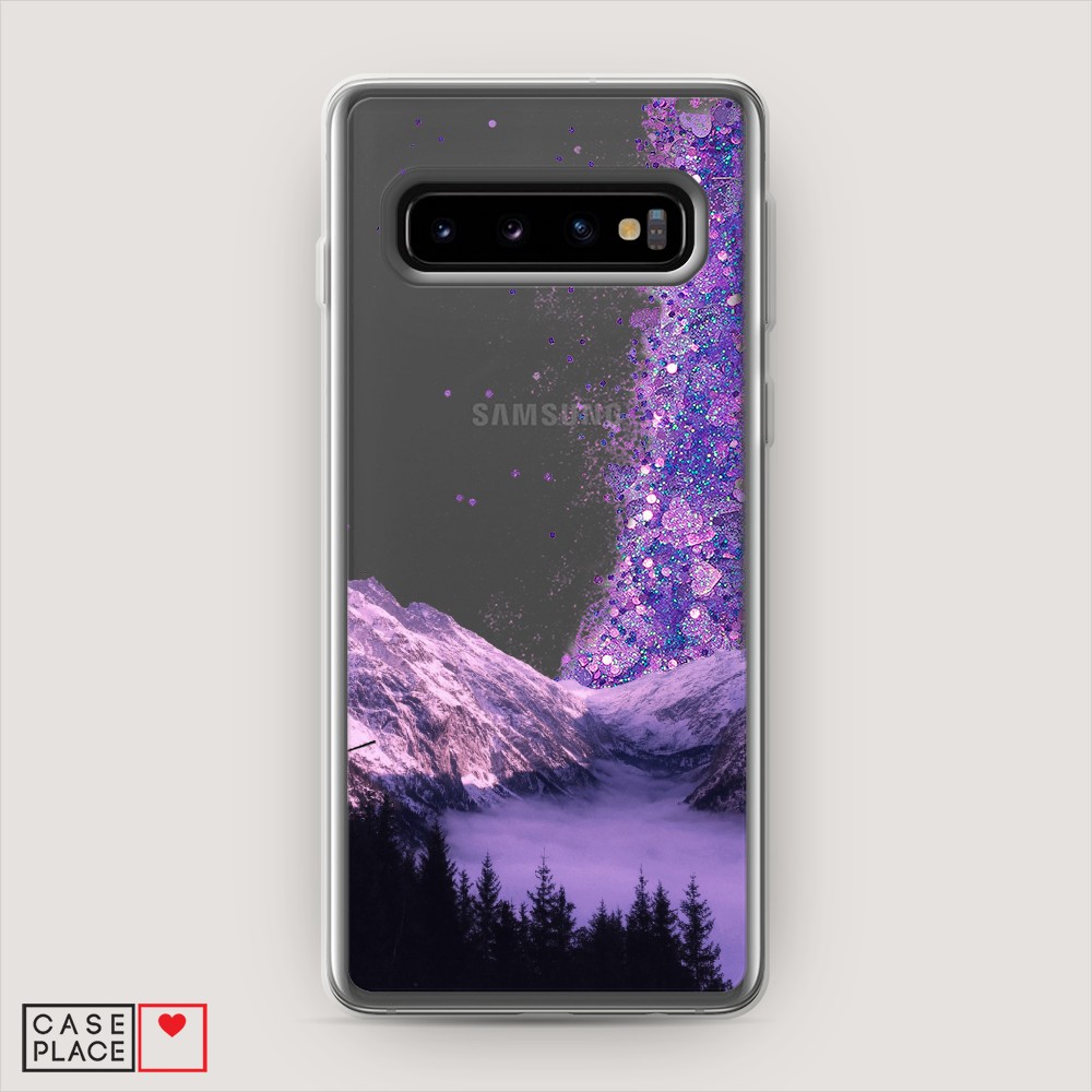 

Чехол Awog на Samsung Galaxy S10 "Горный туман", Разноцветный, 27092-1