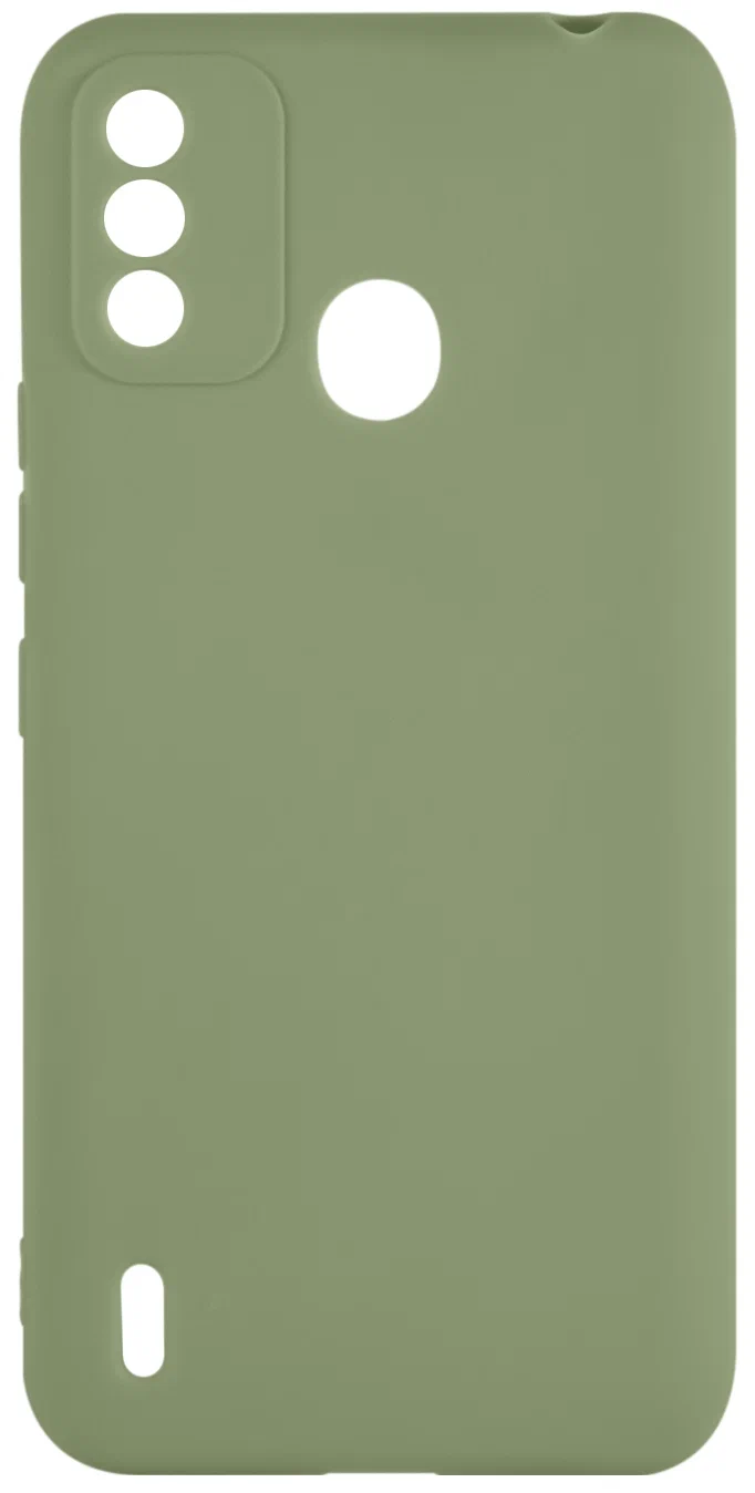 

Чехол Red Line Ultimate для Itel A48, силиконовый, оливковый, Зеленый, Ultimate