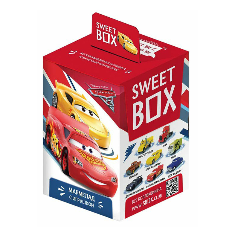 Мармелад Sweet Box Disney жевательный с игрушкой 10 г 184₽