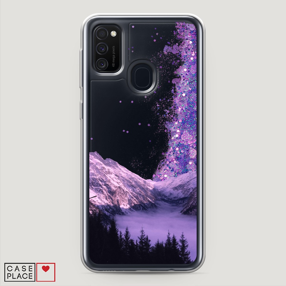 

Чехол Awog на Samsung Galaxy M21 "Горный туман", Разноцветный, 29792-1