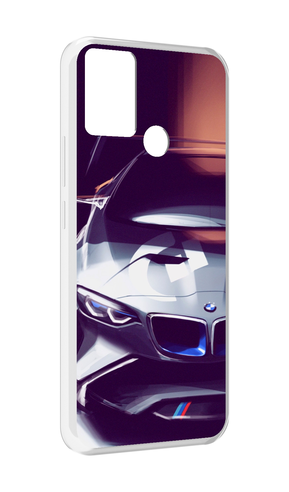 

Чехол MyPads Бэмвэ мужской для Infinix Hot 11 Play, Прозрачный, Tocco