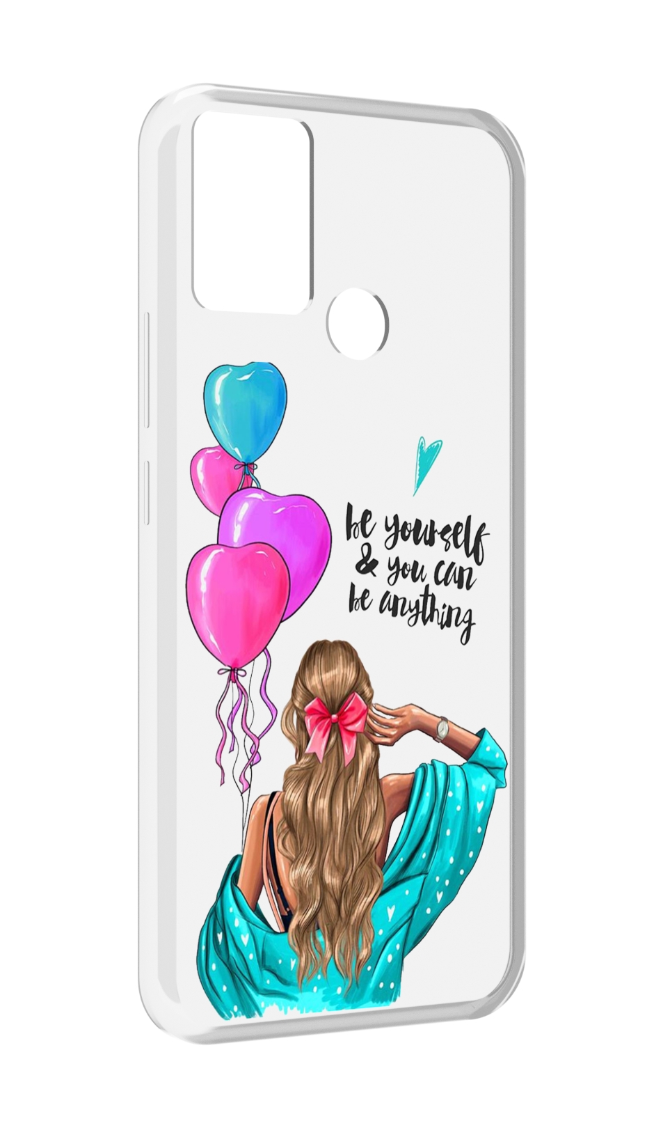 

Чехол MyPads Будь-собой для Infinix Hot 11 Play, Прозрачный, Tocco