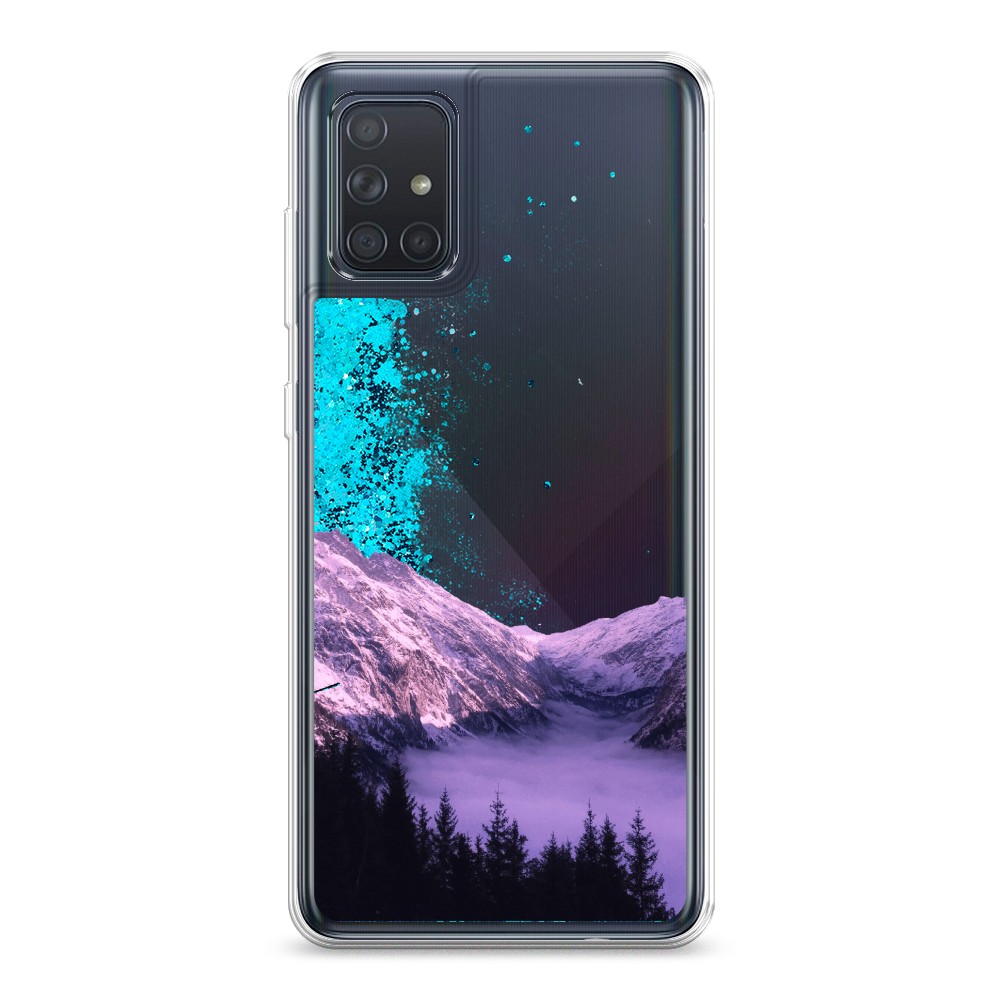 

Чехол Awog на Samsung Galaxy A71 4G "Горный туман", Разноцветный, 29093-1