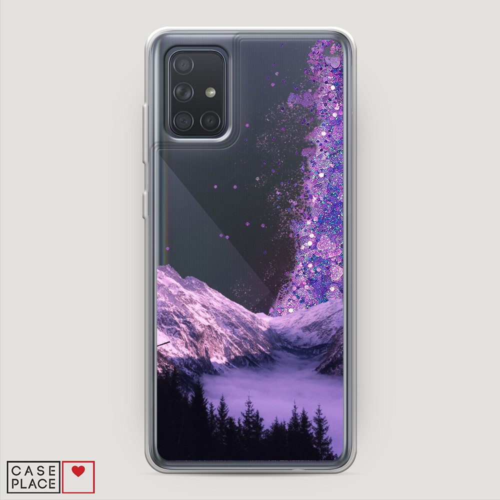 

Чехол Awog на Samsung Galaxy A71 4G "Горный туман", Разноцветный, 29092-1