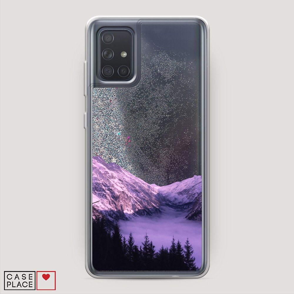 

Чехол Awog на Samsung Galaxy A71 4G "Горный туман", Разноцветный, 29091-1