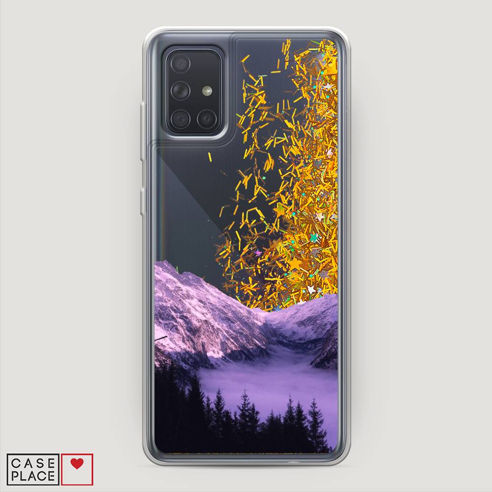 

Чехол Awog на Samsung Galaxy A71 4G "Горный туман", Разноцветный, 29090-1