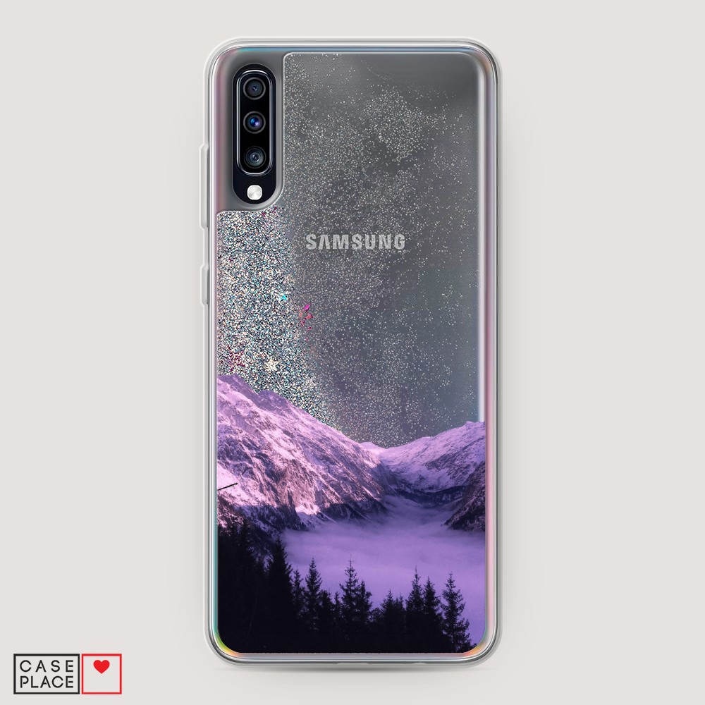 

Чехол Awog на Samsung Galaxy A70 "Горный туман", Разноцветный, 28191-1