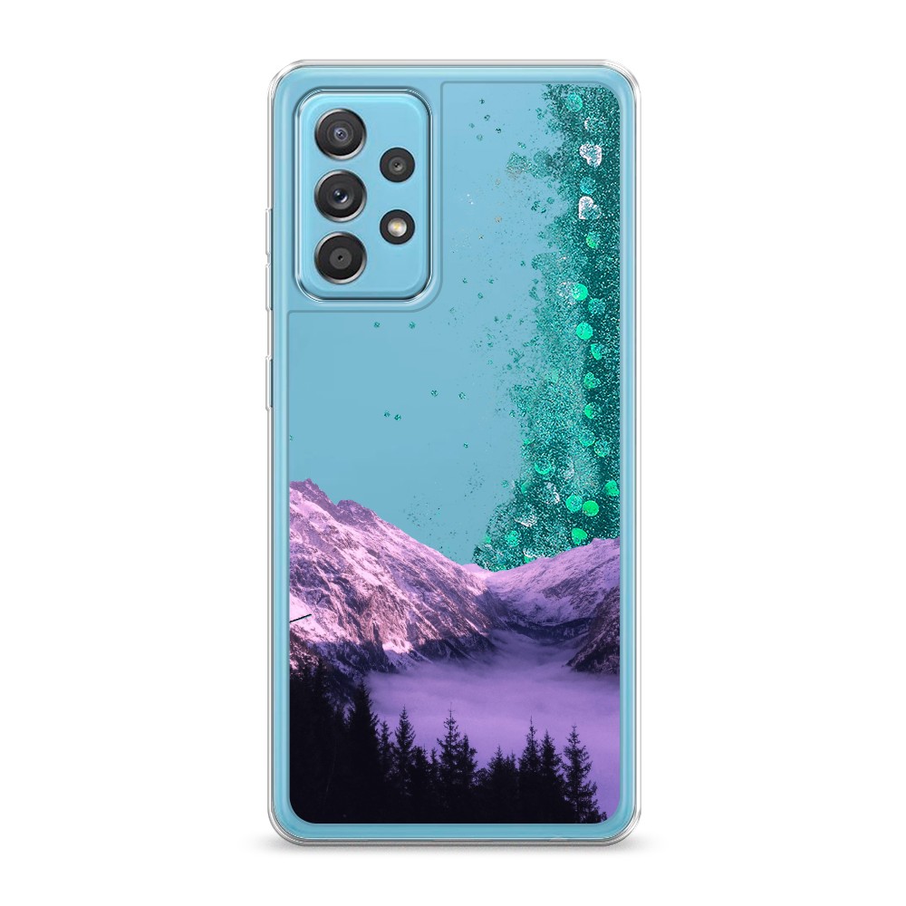 

Жидкий чехол с блестками "Горный туман" на Samsung Galaxy A52s, 2106595-1