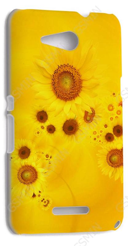

Чехол NoBrand для Sony Xperia E4G Дизайн 162, Белый