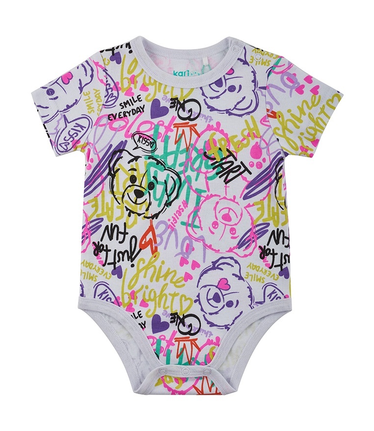 

Боди детское Kari Baby AW24B05402701, белый, 74, 234524