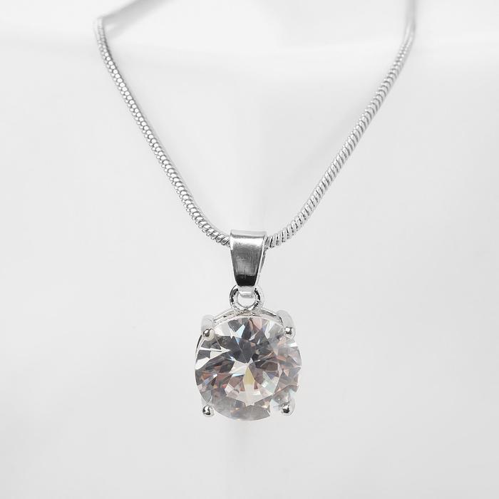 

Кулон из металла Queen Fair 5212928, фианит, 5212928