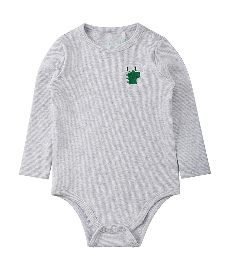 

Боди детское Kari Baby AW24B11803207, светло-серый, 74, 233947