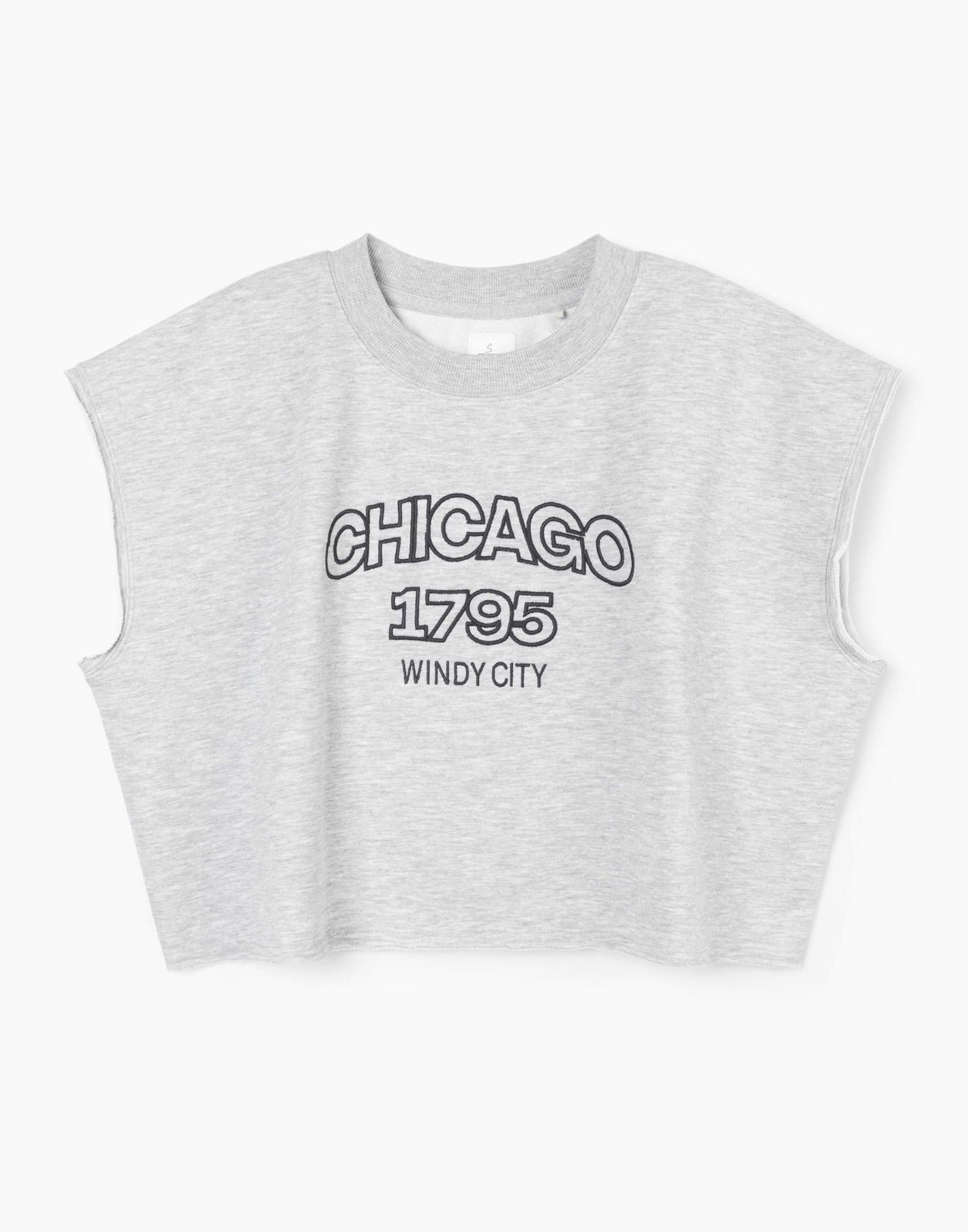 

Топ женский Gloria Jeans GAC022759 серый меланж S/170, GAC022759