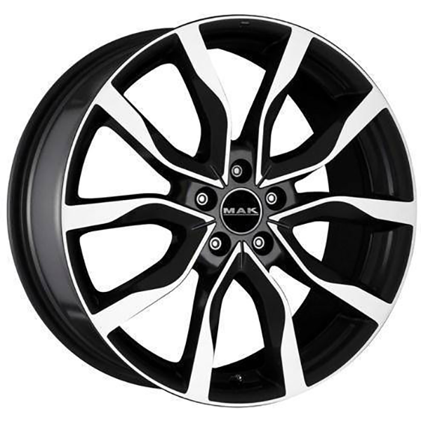 

Колесный диск MAK HIGHLANDS Black Mirror 9xR19 ET53 5*120 D72.6, Черный