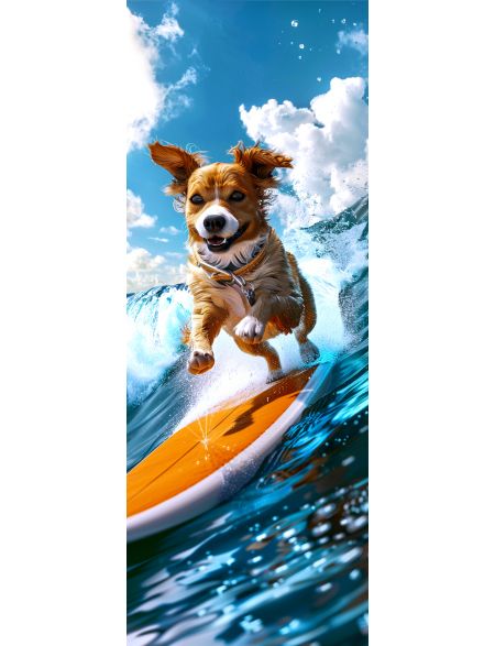 

Алмазная мозаика на подрамнике Покоритель морей, 90x30 см, 50 цветов, 86500, ПНА-034