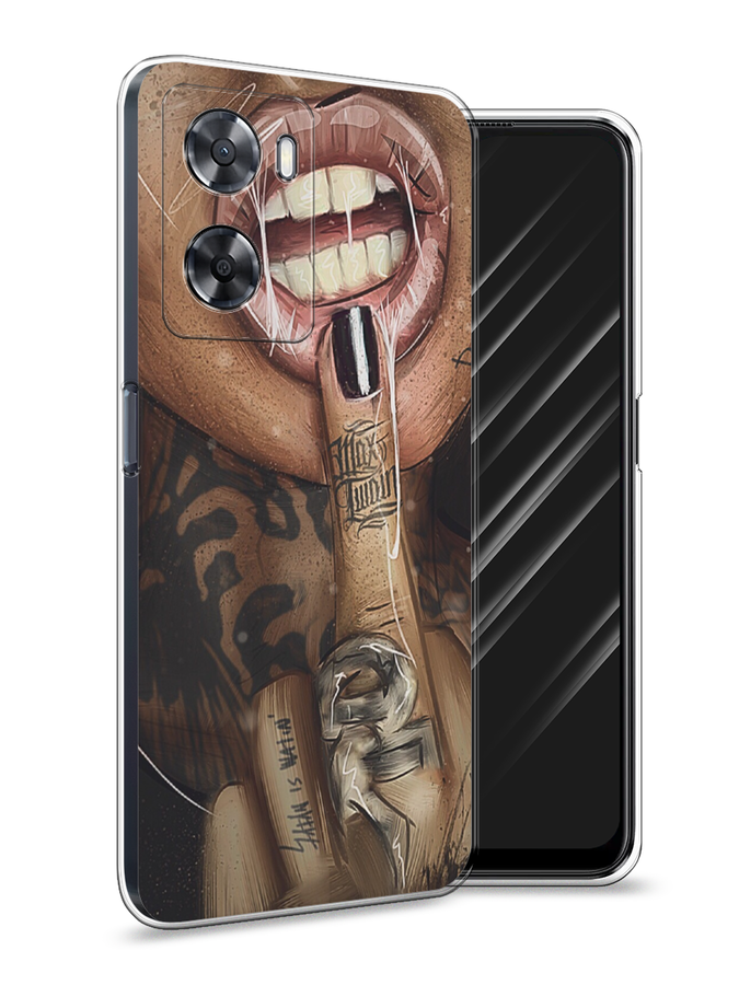 

Чехол Awog на Oppo A57 4G/A77 4G/A77s 4G/A57s "Девушка с татуировками", Разноцветный, 2510350-9