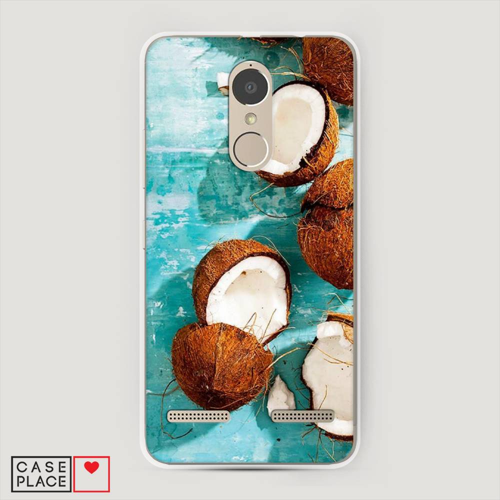 

Чехол Awog на Lenovo K6 Power / Леново K6 Power "Разбитые кокосы", 112350-10