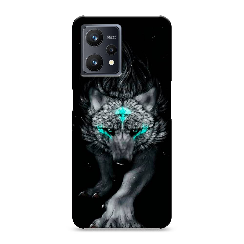 

Пластиковый чехол "Волшебный волк" на Realme 9 Pro Plus, 258720-1