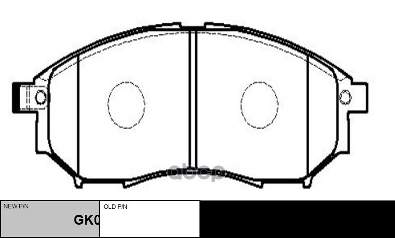 

Тормозные колодки Ctr CKN12