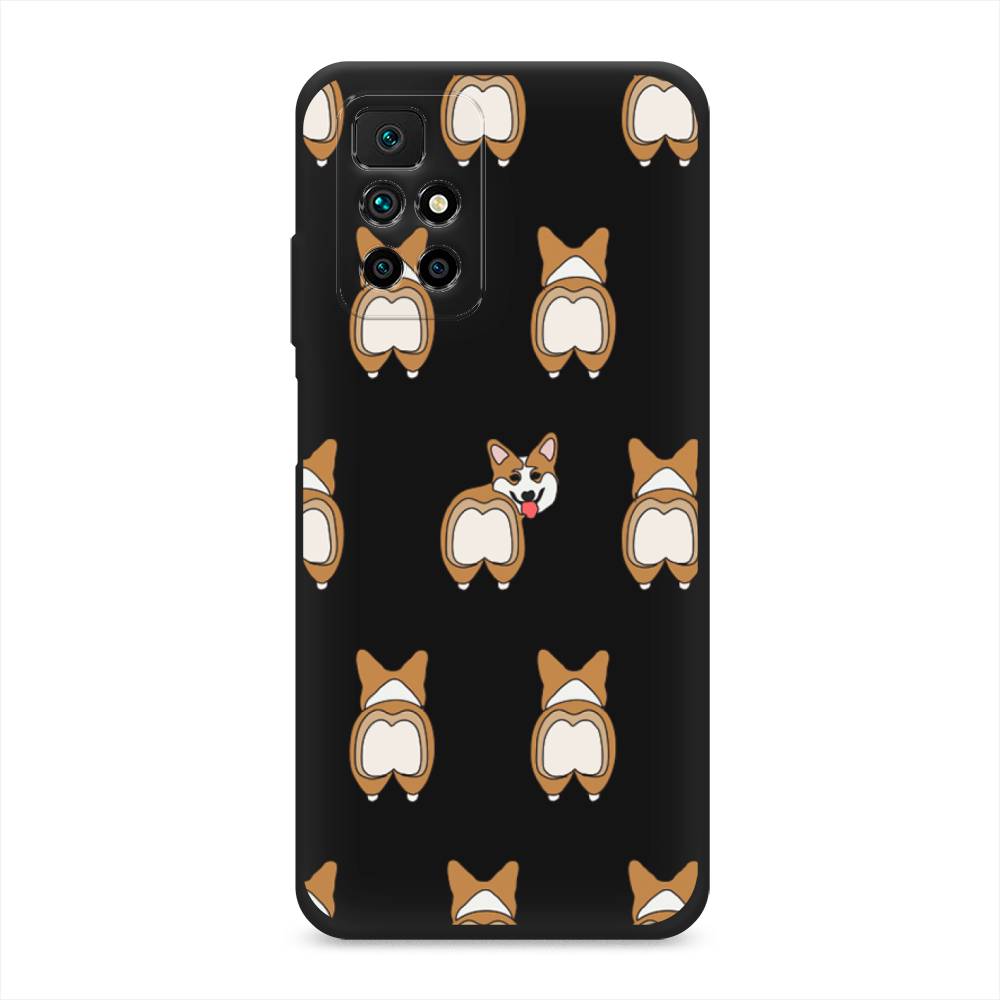 

Чехол Awog на Xiaomi Redmi 10 "Милый корги фон", Разноцветный, 311352-1