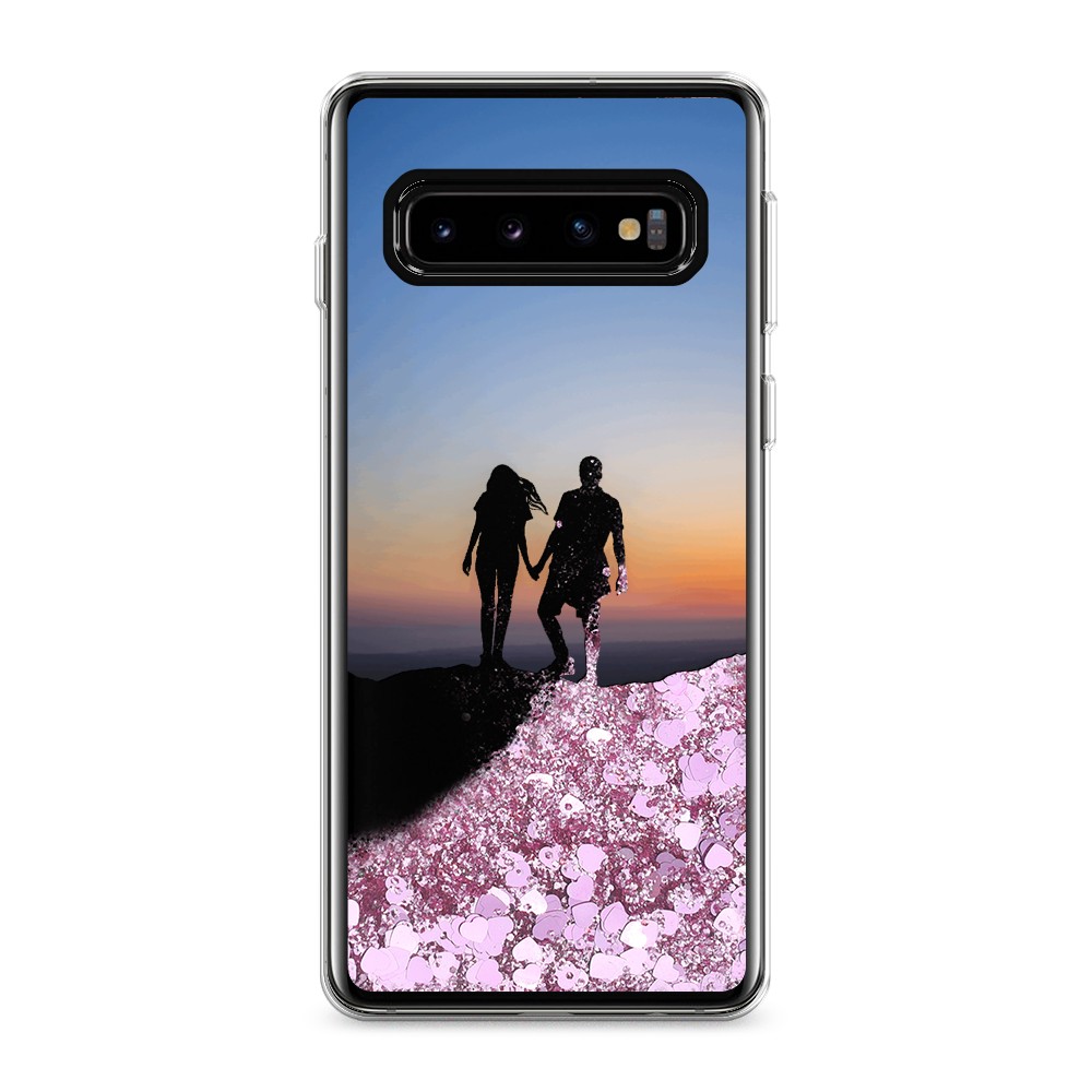 

Чехол Awog на Samsung Galaxy S10 "Пара на краю света", Разноцветный, 27094-1