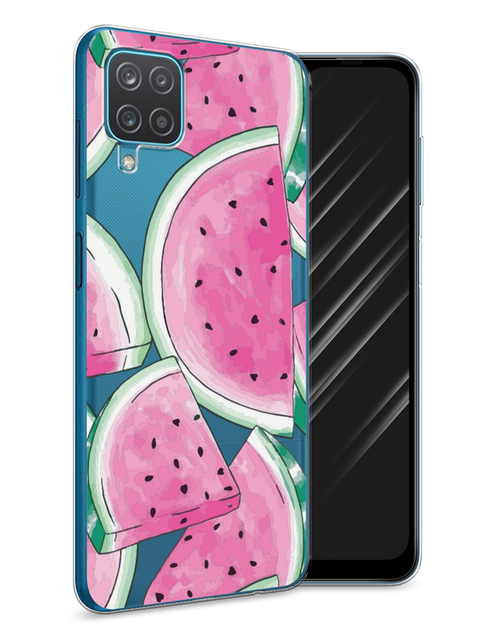 

Чехол Awog на Samsung Galaxy A12 / Самсунг A12 "Акварельные арбузы", Разноцветный, 2101650-10