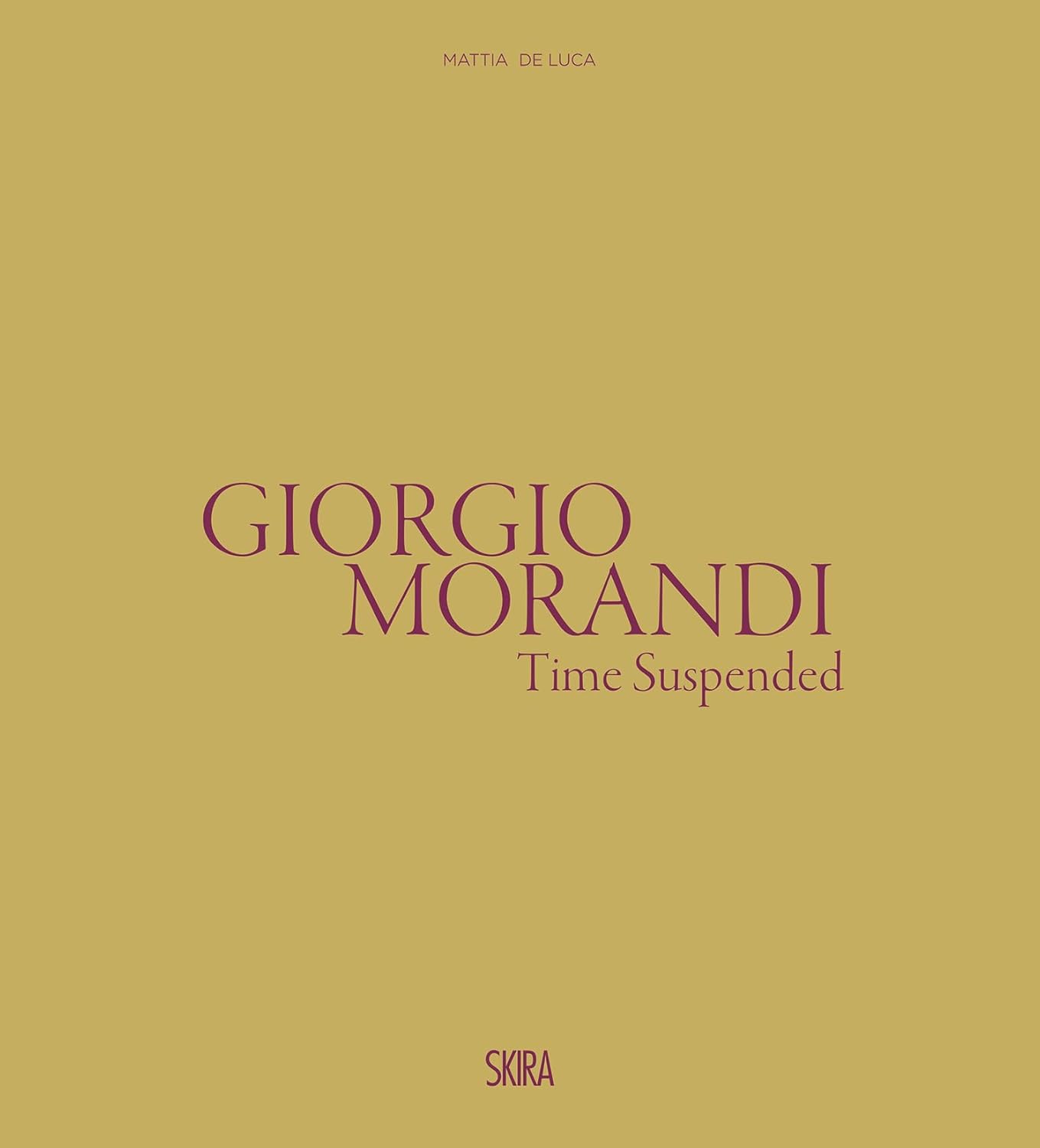 

Giorgio morandi: time suspended