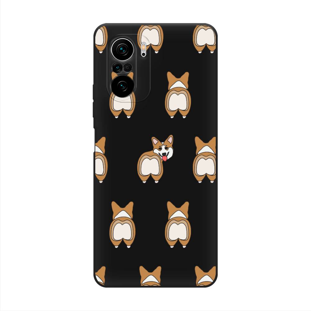 

Чехол Awog на Poco F3/Redmi K40/Mi 11i "Милый корги фон", Разноцветный, 310152-1