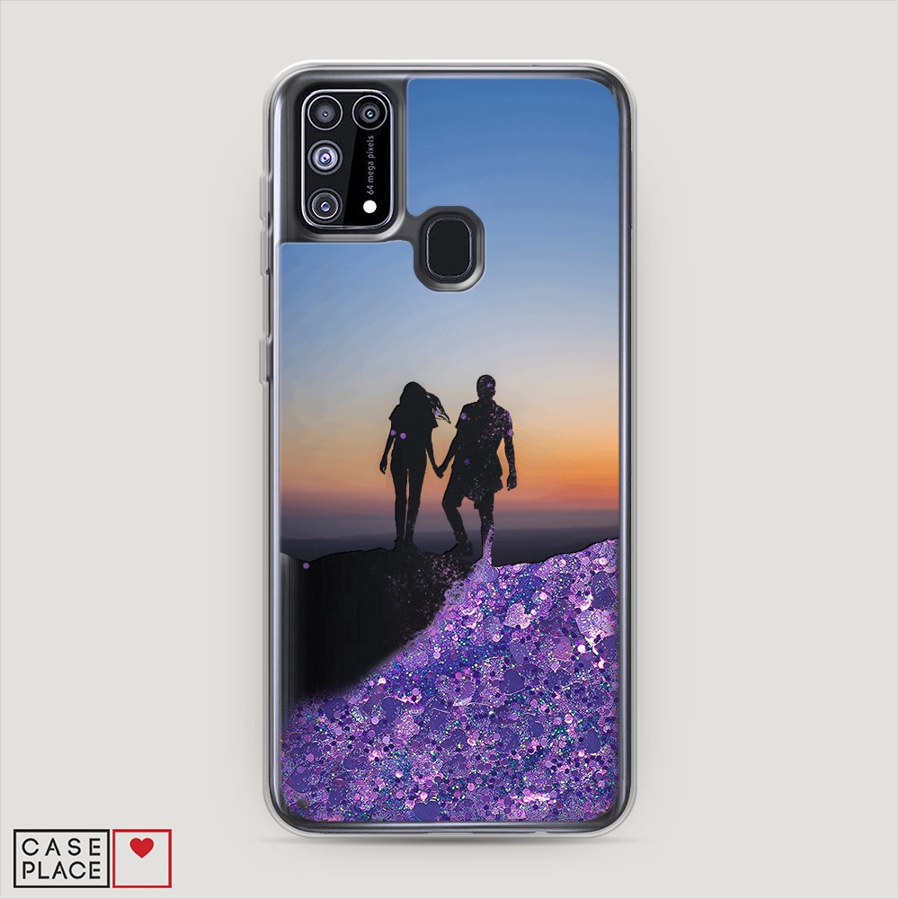 

Чехол Awog на Samsung Galaxy M31 / Самсунг M31 "Пара на краю света", Разноцветный, 2100792-1