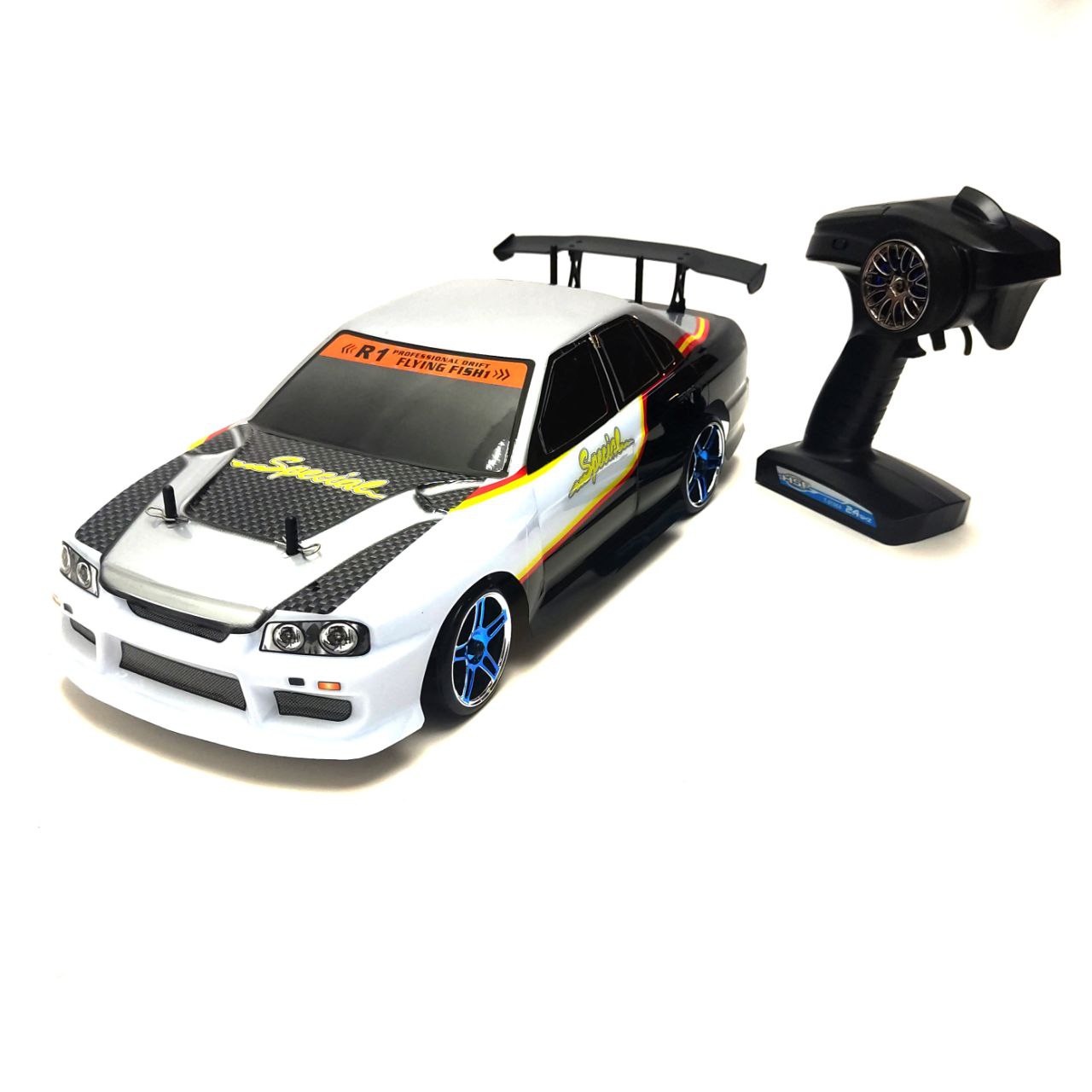 

Радиоуправляемая машина для дрифта HSP Flying Fish 1 Pro 4WD 1:10 2.4G 94123PRO 12333, Flying Fish 1 Pro 94123PRO/12333