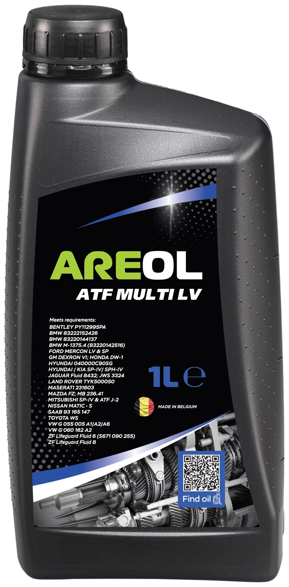 AREOL AR110 AREOL ATF MULTI LV (1L)_жидк. для АКПП! синт., желт., Febi 34608\ GM Dexron VI