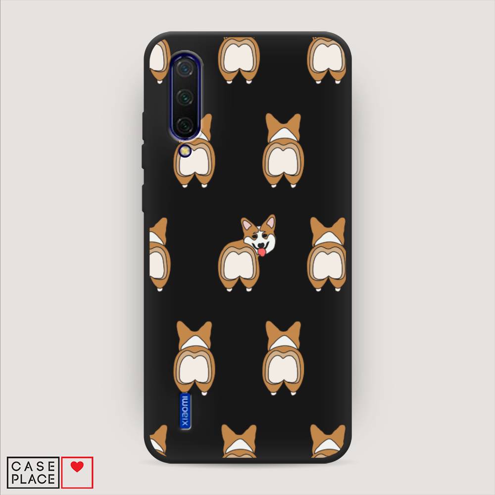 

Чехол Awog на Xiaomi Mi 9 Lite/Mi A3 Lite/Mi CC9 "Милый корги фон", Разноцветный, 36752-1
