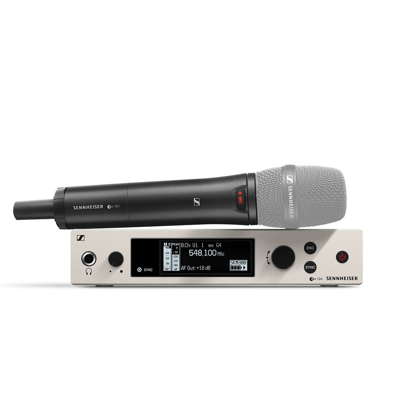 

Радиосистема с ручным передатчиком Sennheiser EW 300 G4-BASE SKM-S-GW, EW 300 G4-BASE SKM-S-GW