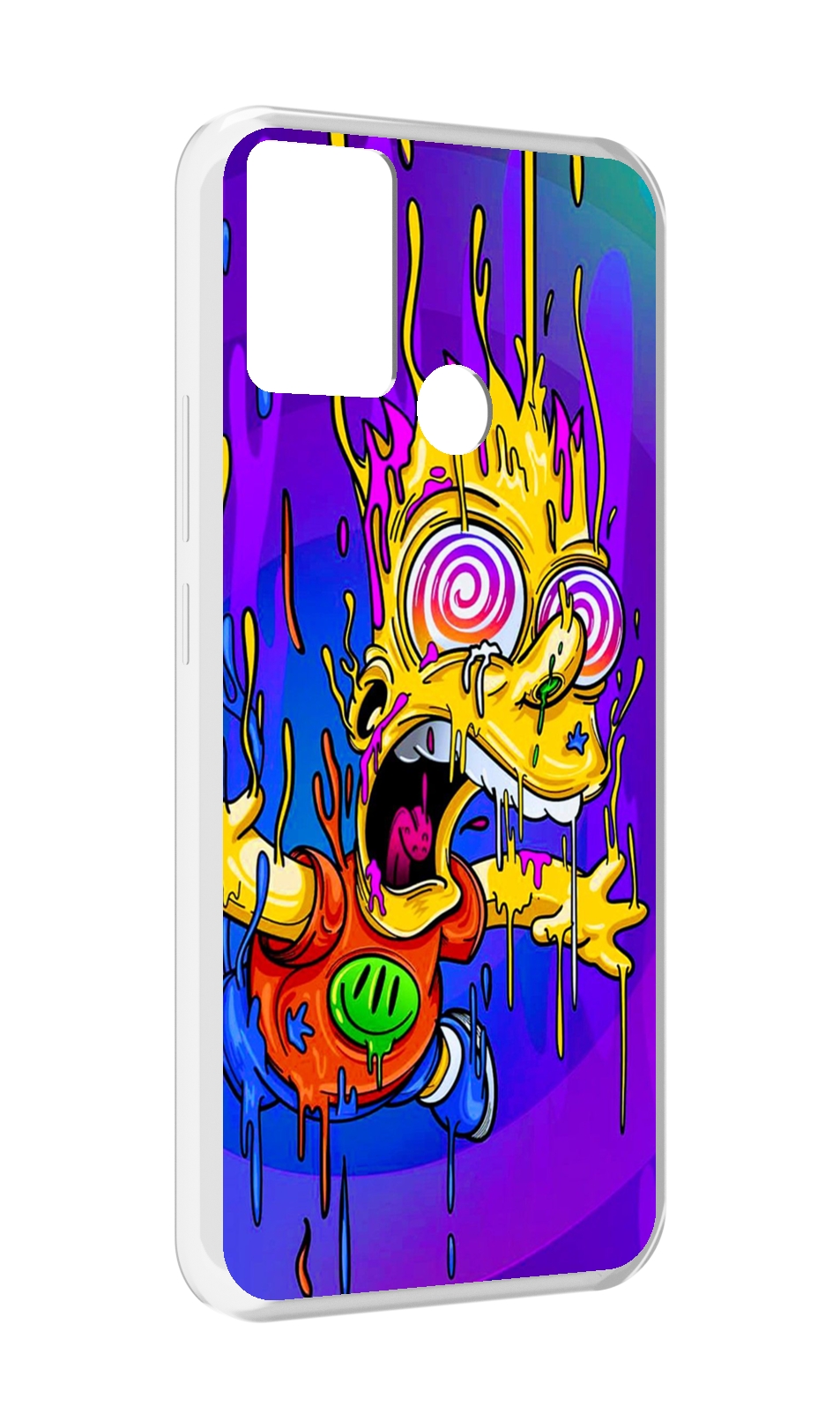 

Чехол MyPads Барт-арт-стрит для Infinix Hot 11 Play, Прозрачный, Tocco