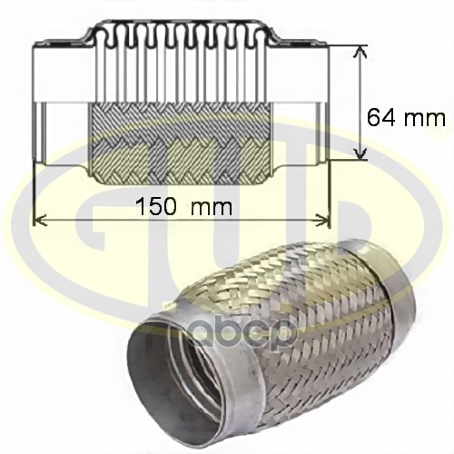 

Гофра Глушителя G.U.D GFP364150