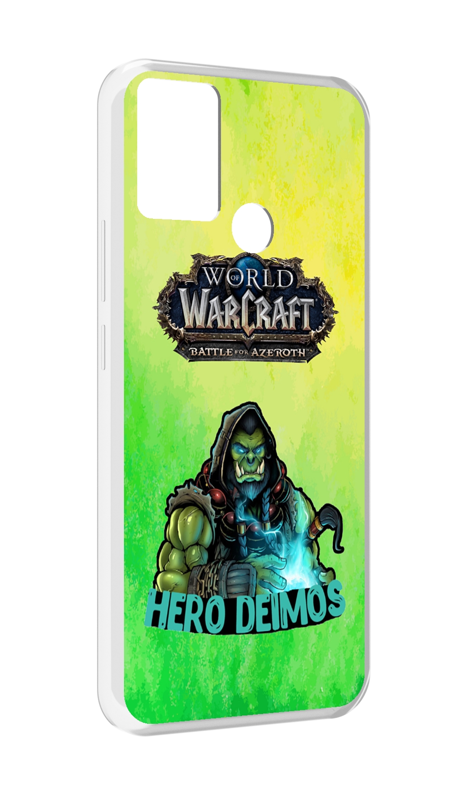 

Чехол MyPads world-of-warcraft мужской для Infinix Hot 11 Play, Прозрачный, Tocco