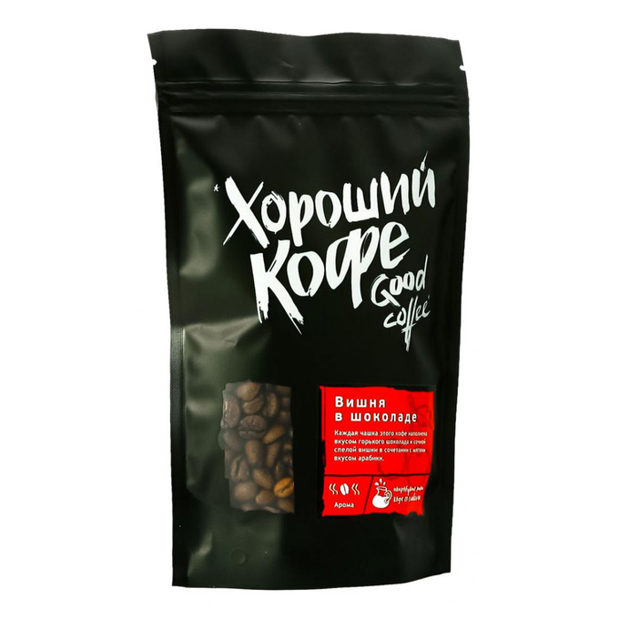 

Кофе Good coffee Вишня в шоколаде в зернах