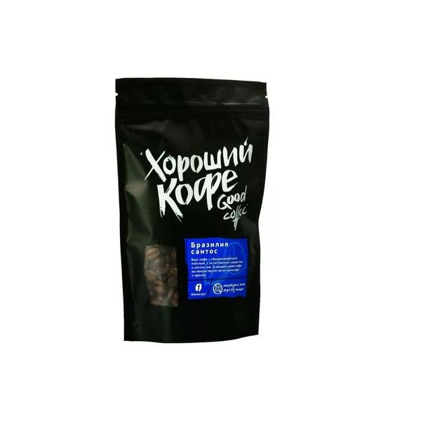 

Кофе Good coffee Бразилия Сантос в зернах