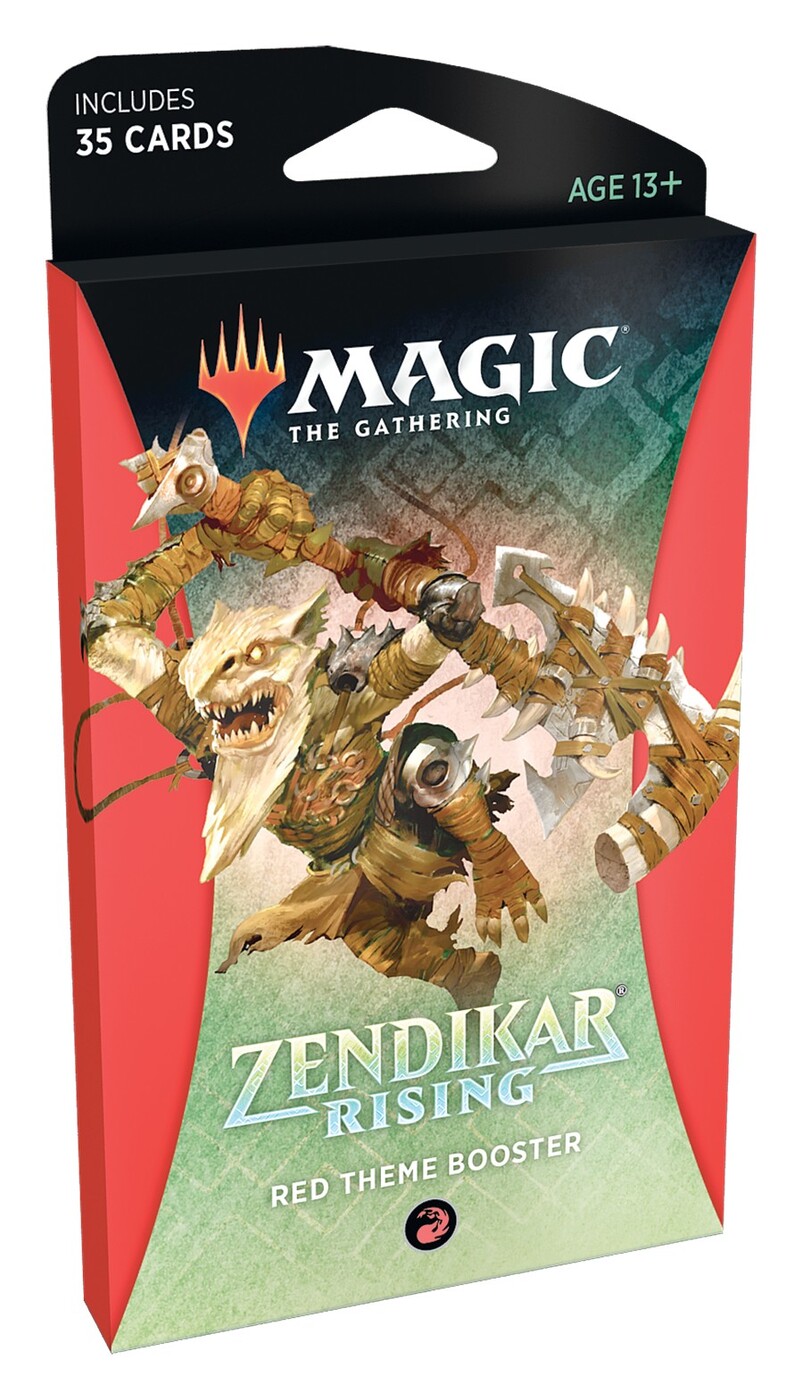 фото Тематический красный бустер wizards of the coast mtg издания zendikar rising на англ. яз.