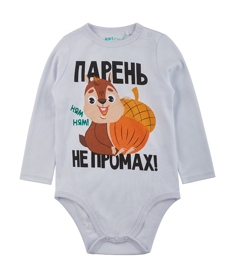 

Боди детское Kari Baby AW24B10703206, белый, 68, 234554